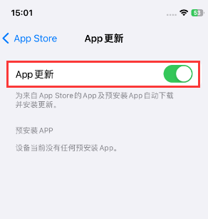 南部苹果15维修中心如何让iPhone15APP自动更新